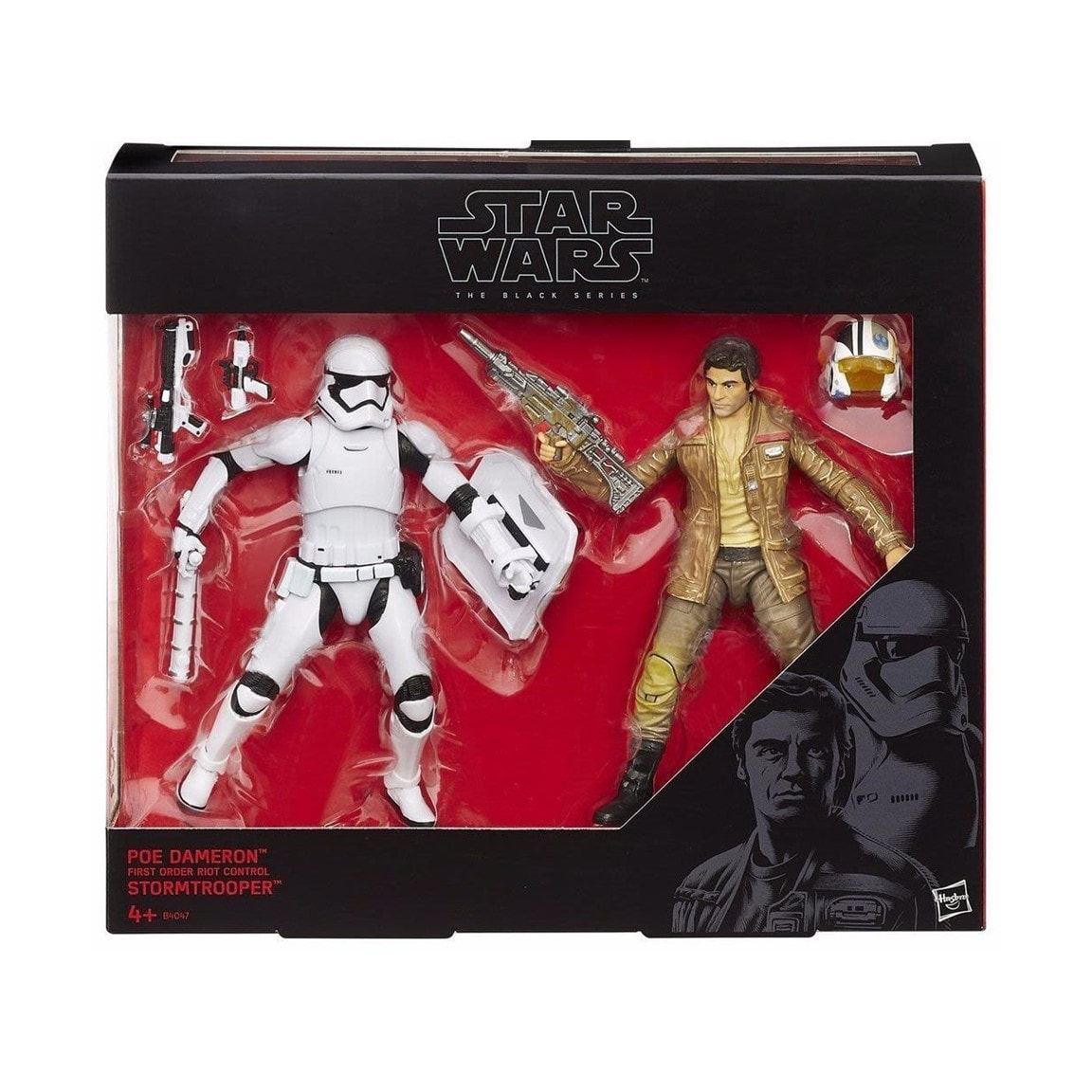Star Black Series Poe Dameron & Stormtrooper Action Figure Set | BobaKhan Toys - Vintage and New Action Figures, and Collectibles!