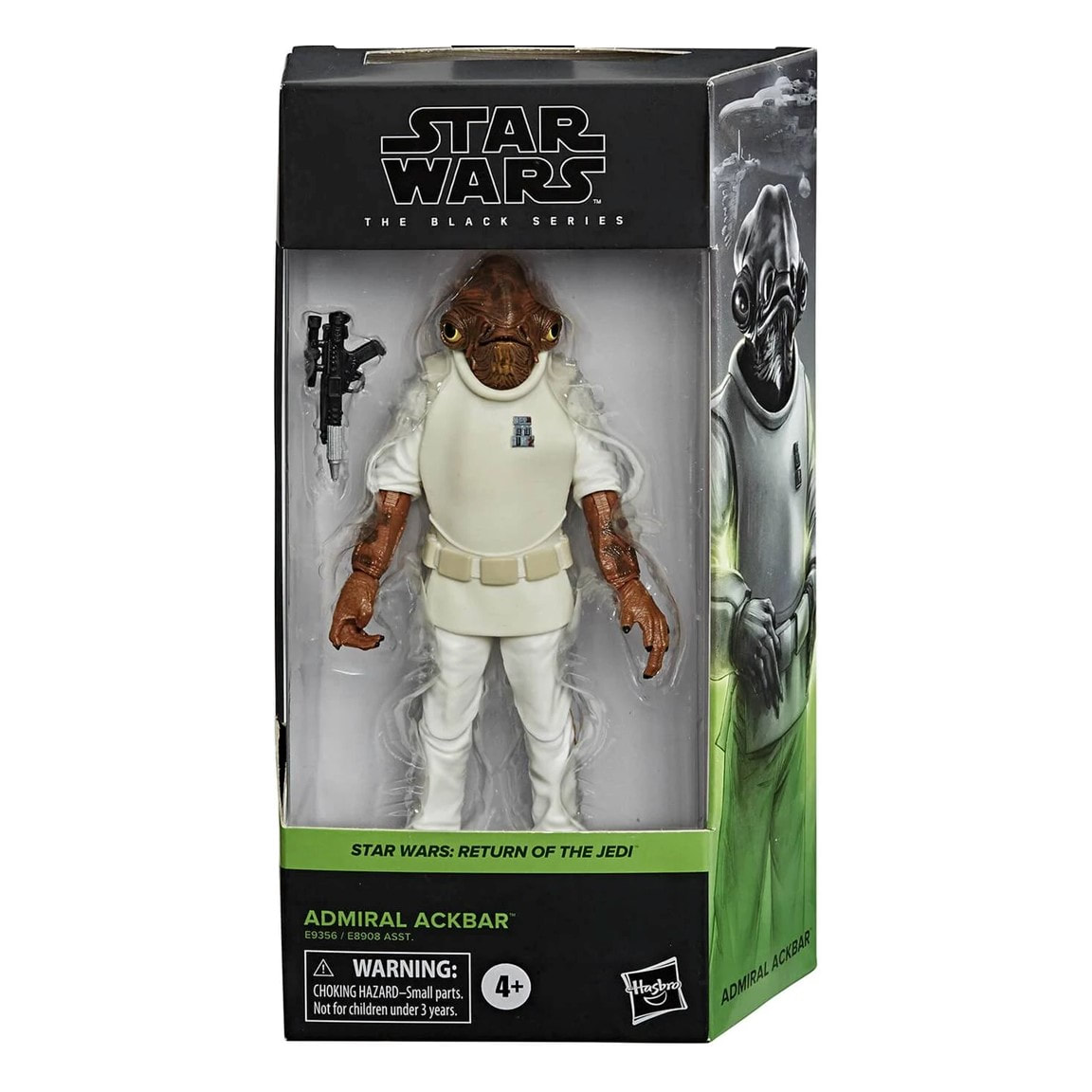 Hasbro Star Wars Black Series Admiral Ackbar Exclusive 3.75" Figure 