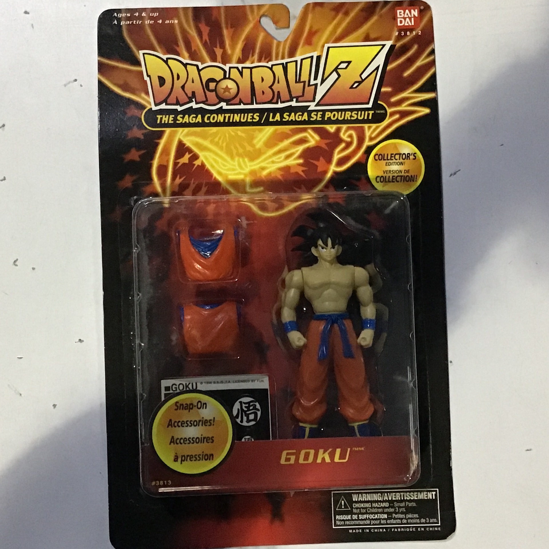 Bandai DBZ Dragon Ball Z The Saga Continues Goku With Snap-On Accessories |  BobaKhan Toys - Vintage and New Action Figures, Toys and Collectibles!