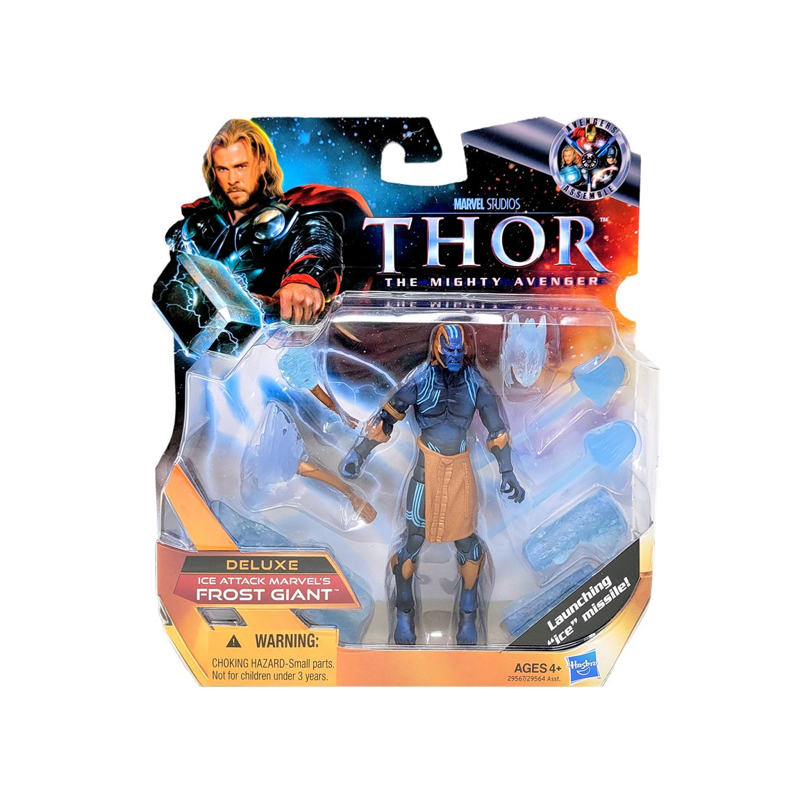 MARVEL STUDIOS THOR MIGHTY AVENGER DELUXE FROST GIANT & DELUXE THOR FREE SHIPPIN 